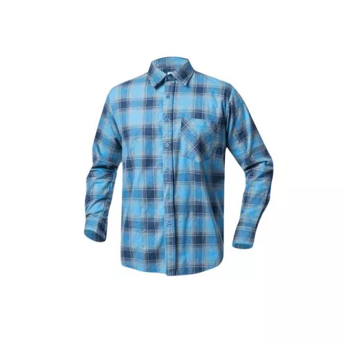 Flanelová košeľa URBAN, modrá