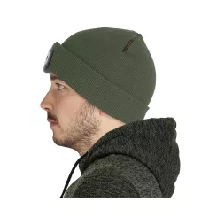 Čiapka LUMOS USB LED žltá