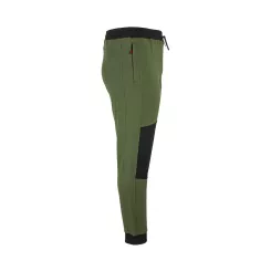Teplákové nohavice TITAN CORDURA khaki/čierna