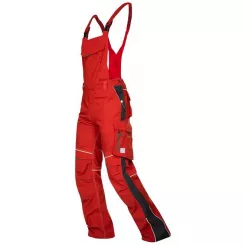 Nohavice URBAN+ traky, jasno červené