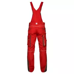 Nohavice URBAN+ traky, jasno červené