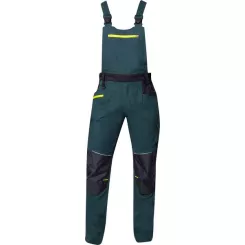 Nohavice s náprsenkou ARDON 4Xstretch zelené