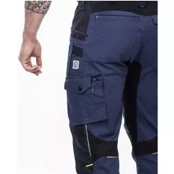 Nohavice s náprsenkou ARDON 4Xstretch tmavo modré