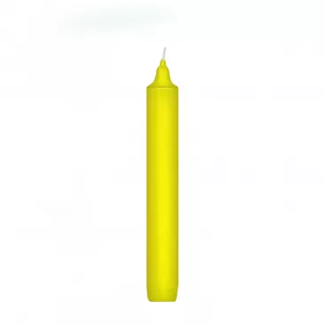 Sviečka rovná 170 mm žltá [20 ks]