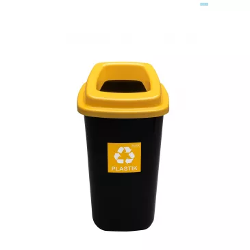 Odpadkový kôš SORT 45 L, žltý
