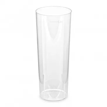 Pohár kryštál (PS) Longdrink O59mm 2cl/4cl/0,3L [10 ks]