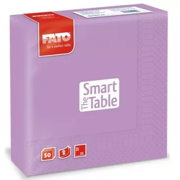 FATO Smart Table servítky 33x33cm Lilla 50ks