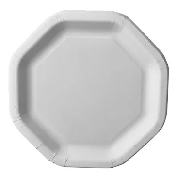 Papierový tanier "pure" octagonal 23,5 cm x 23,5 cm