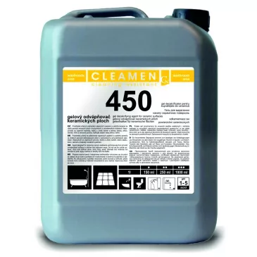 CLEAMEN 450 gélový odvápňovač plôch (5L)