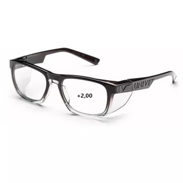 Dioptrické okuliare UNIVET 571 číre UV400 monofokálne +2.00 AS