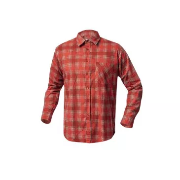 Flanelová košeľa URBAN, červená
