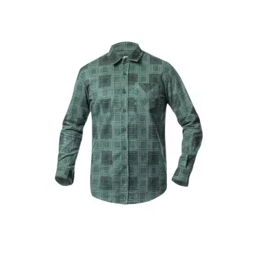 Flanelová košeľa URBAN, zelená
