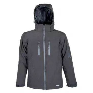 Bunda SPIRIT zimná softshell, čierna