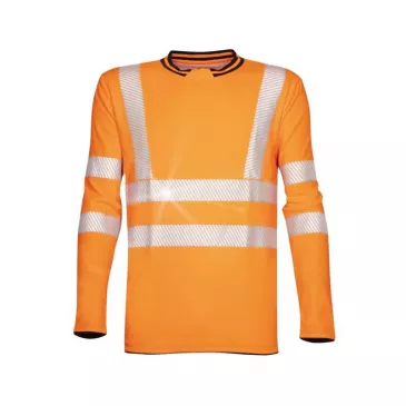 Tričko s dlhým rukávom SIGNAL,oranžové