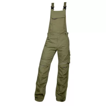 Nohavice URBAN+ traky, khaki, 170cm