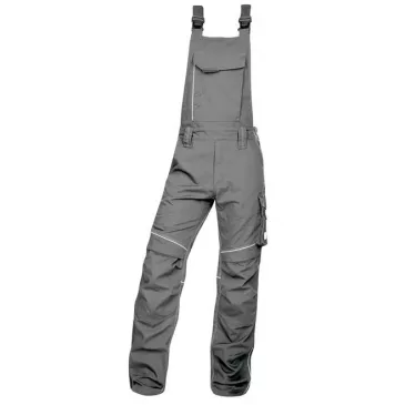 Nohavice URBAN+ traky, sivé, 190cm