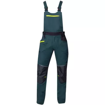 Nohavice s náprsenkou ARDON 4Xstretch zelené