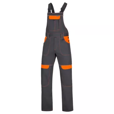 Nohavice COOL TREND traky sivo-oranžové 194 cm