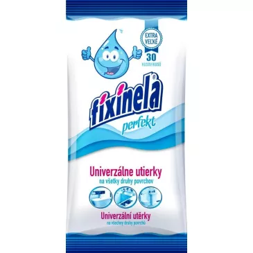 FIXINELA perfekt univerzálne vlhčené utierky 30ks