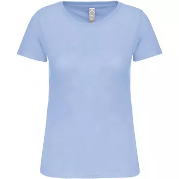 Dámske ORGANIC tričko,  Sky Blue