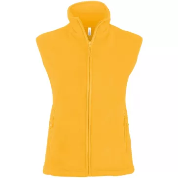 Dámska fleecová vesta, Yellow