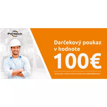 DARČEKOVÝ POUKAZ 100 €