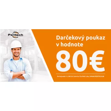 DARČEKOVÝ POUKAZ 80 €