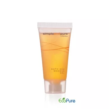 Sprchový gel v tube 20 ml, Simple and Pure