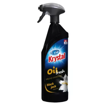 KRYSTAL olejový osviežovač s rozprašovačom čierný 750 ml