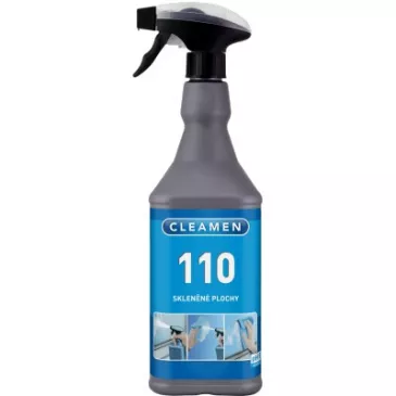 CLEAMEN 110 sklenené plochy (1L) s rozprašovačom