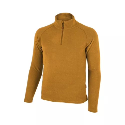Fleecová mikina POLAROS ocher