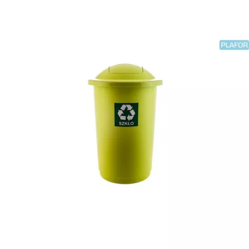 Odpadkový kôš TOP 50 L, zelený