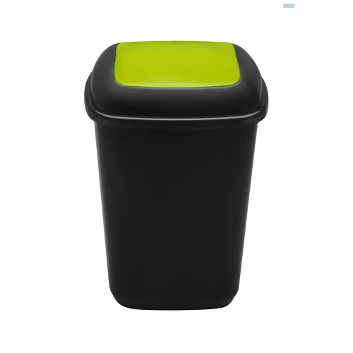 Odpadkový kôš QUATRO 12 L, zelený