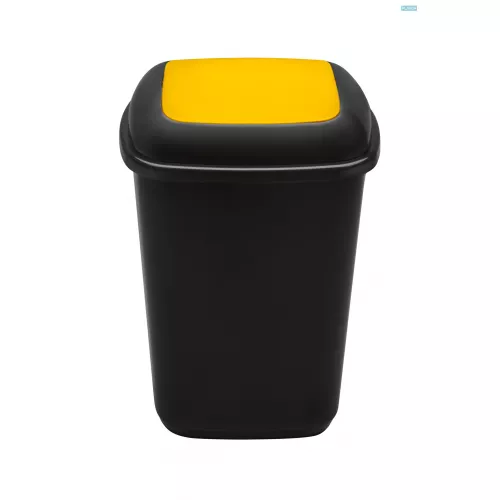 Odpadkový kôš QUATRO 45 L, žltý