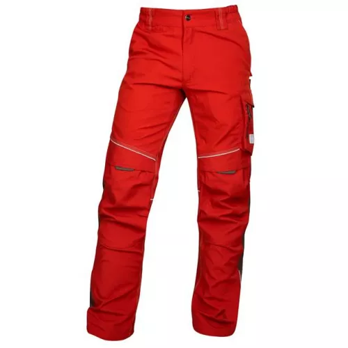 Nohavice URBAN+ pás, jasno červená, 170cm