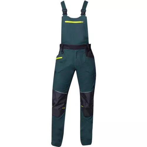 Nohavice s náprsenkou ARDON 4Xstretch zelené