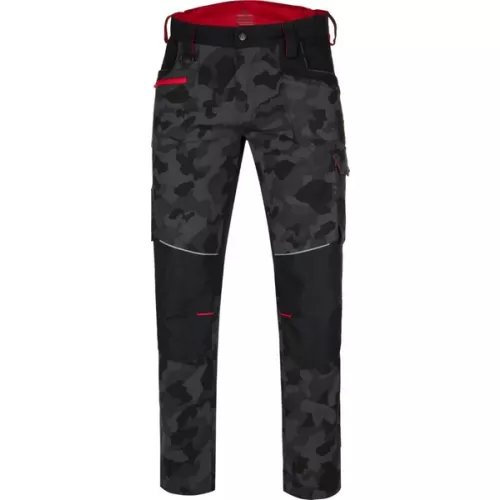 Nohavice  ARDON CREATRON do pása camo čierne