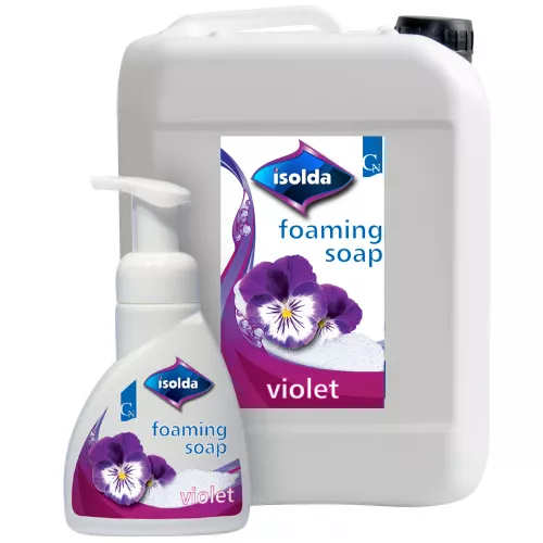 ISOLDA Violet penové mydlo 500 ml