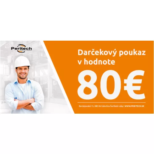 DARČEKOVÝ POUKAZ 80 €