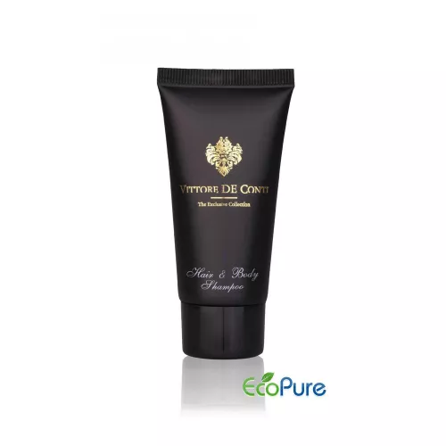 Šampón na vlasy a telo v tube, 40 ml, Vittore De Conti
